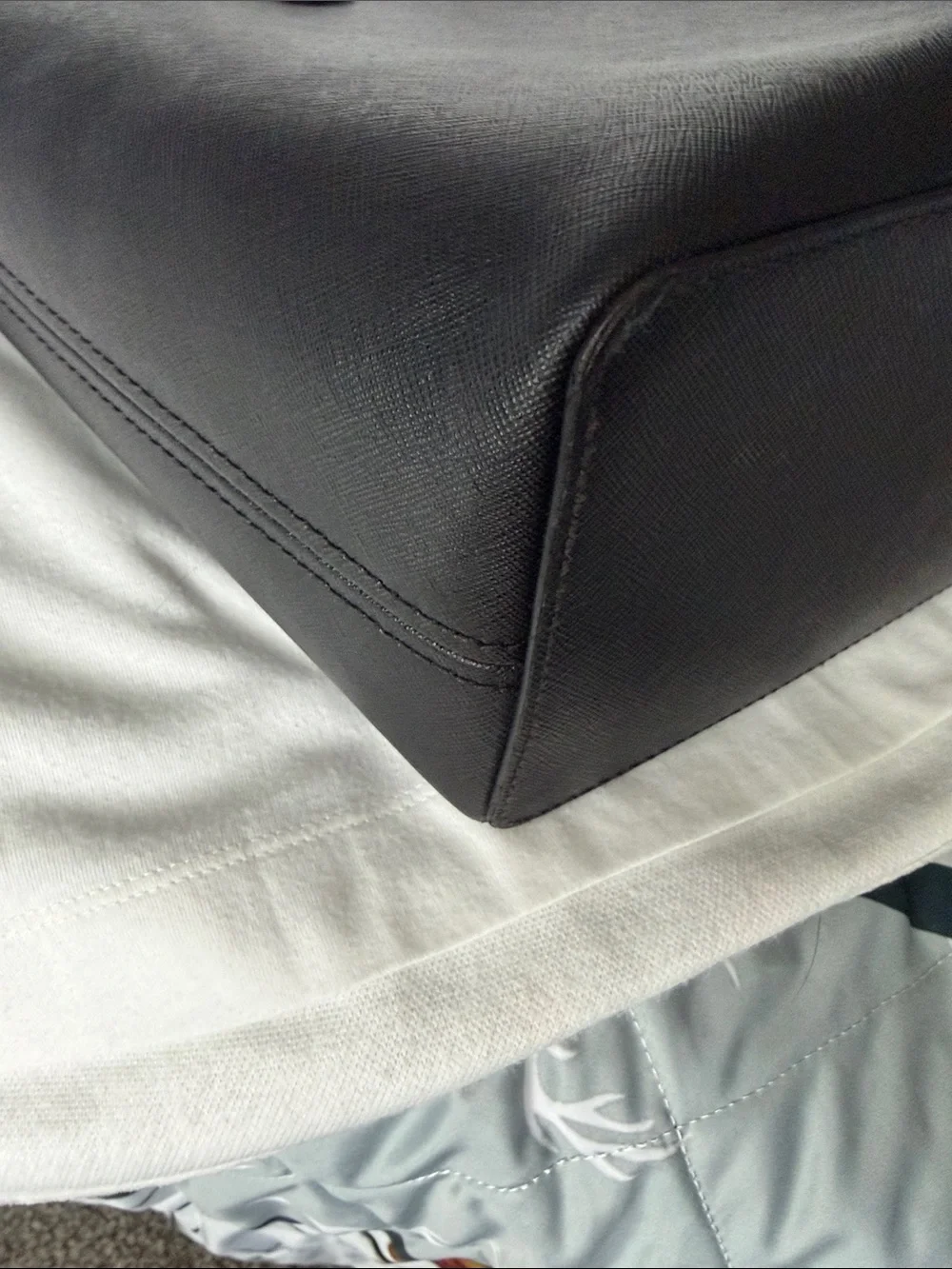 Michael Kors Black Tote with Signature MK Zip Wallet